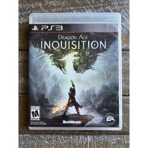 Dragon Age: Inquisition for Sony PS3 - 2014, Good Condition, Fast Shipping